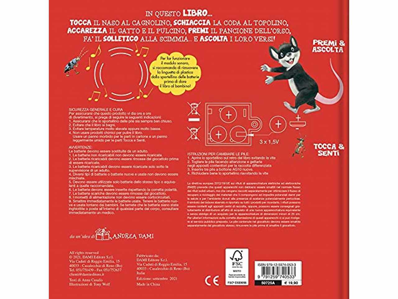 Libro gli animali