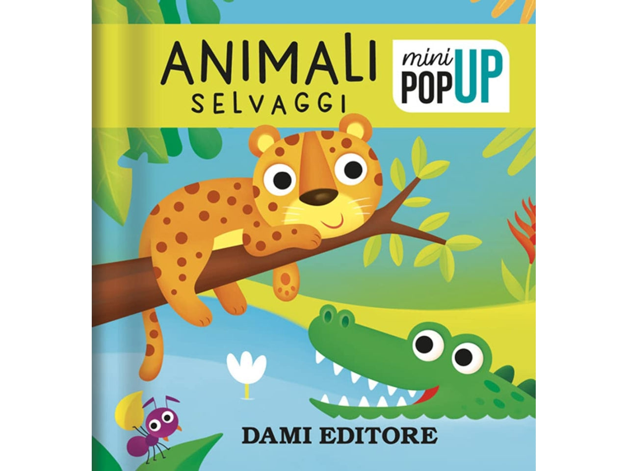 Libro dami editore mini pop-up animali selvaggi