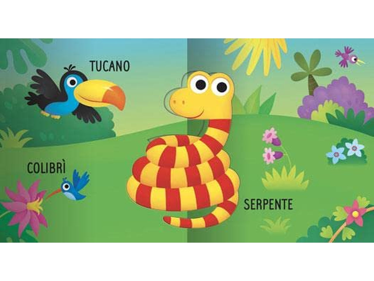Libro dami editore mini pop-up animali selvaggi