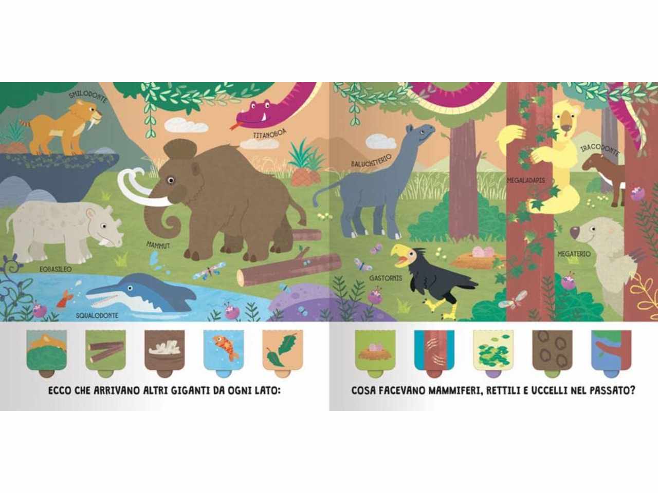 Libro 100 belle finestrelle - dinosauri