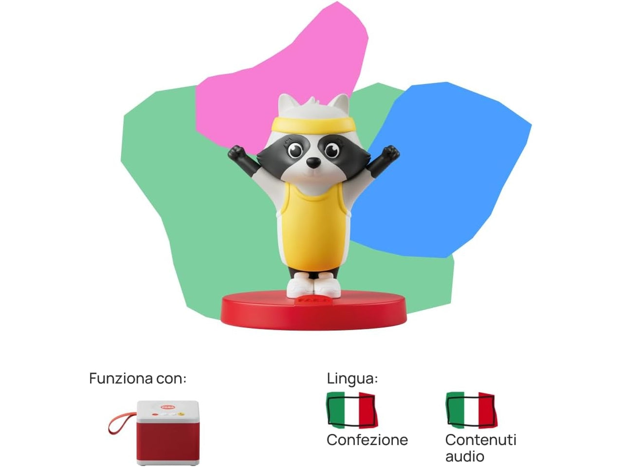 Personaggio Sonoro Olimpia e lo Spirito sportivo Storie e fiabe sonore per Bambini e bambine 5-10 anni, Giocattolo con Contenuto Educativo, Versione Italiana | FABA