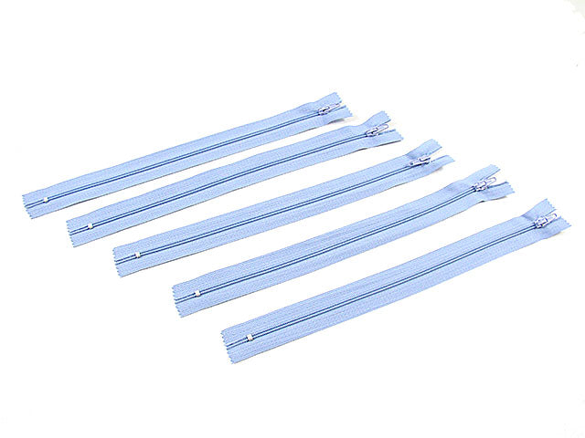 Cerniera per abito 25cm 5 pezzi col.554