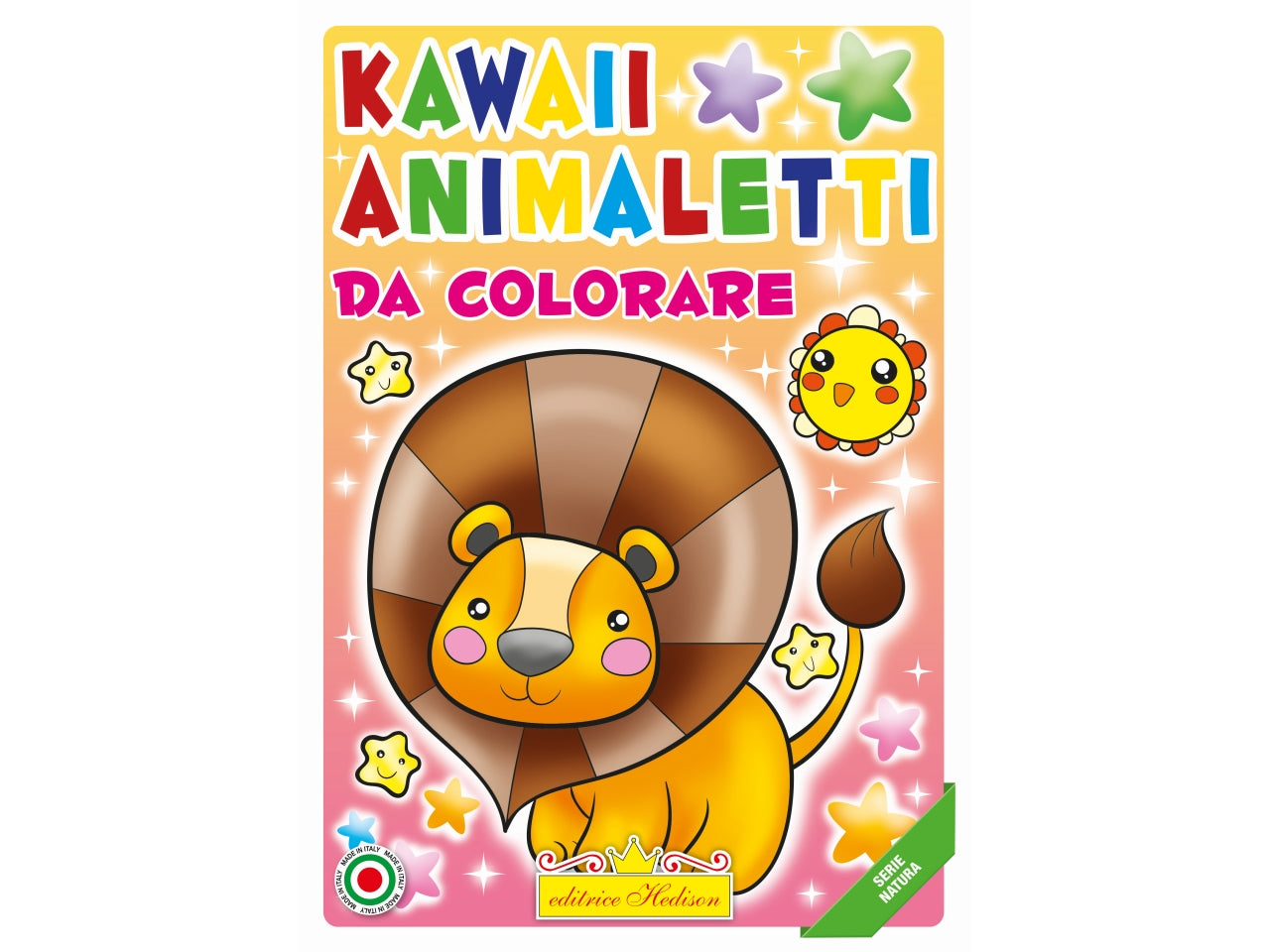 Libro kawaii animaletti da colorare