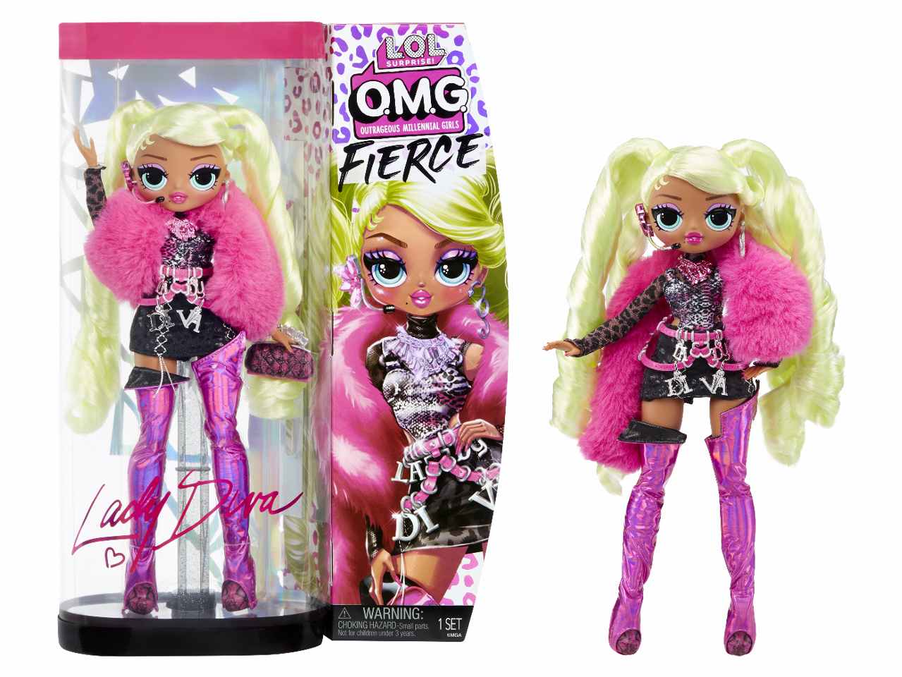 l.o.l. surprise 707 omg fierce lady diva