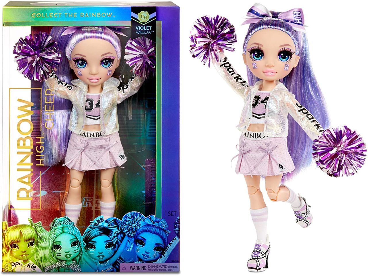 Rainbow high cheer doll skyler 572077