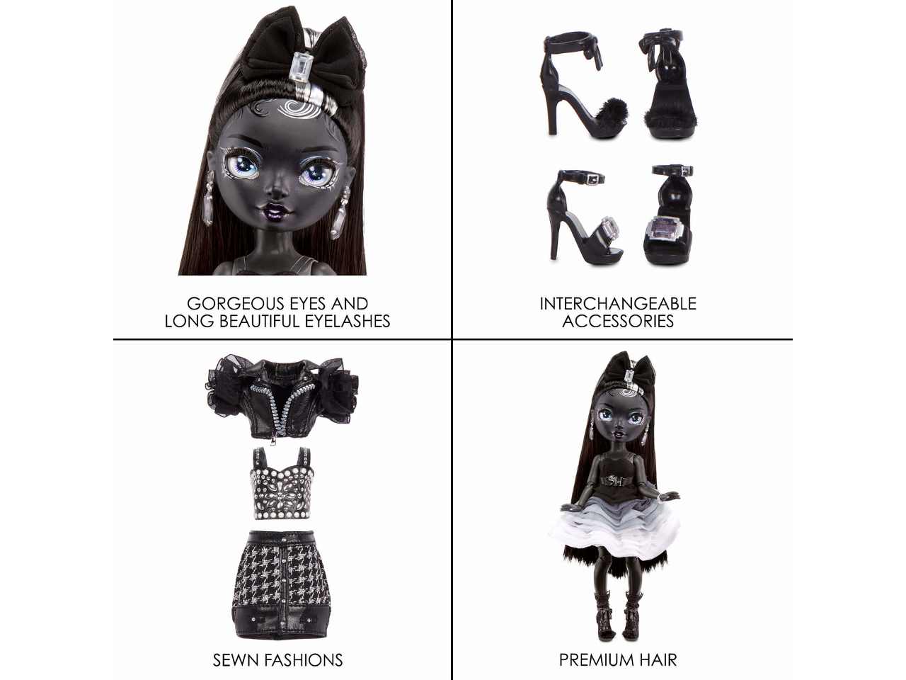 Rainbow high shadown shanelle nera 583554