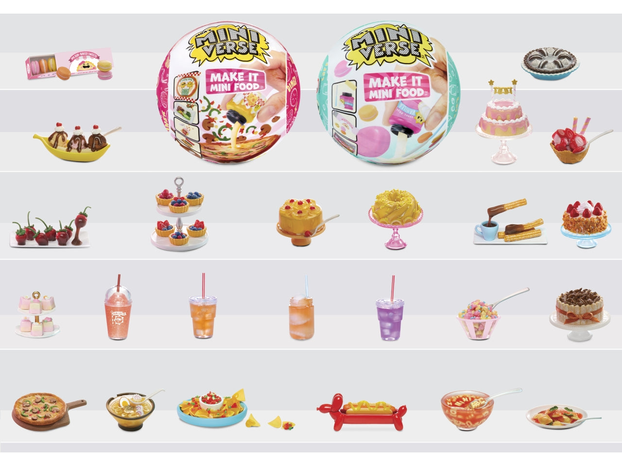 Mga's miniverse - make it mini foods: diner in sidekick series 2b wave 1