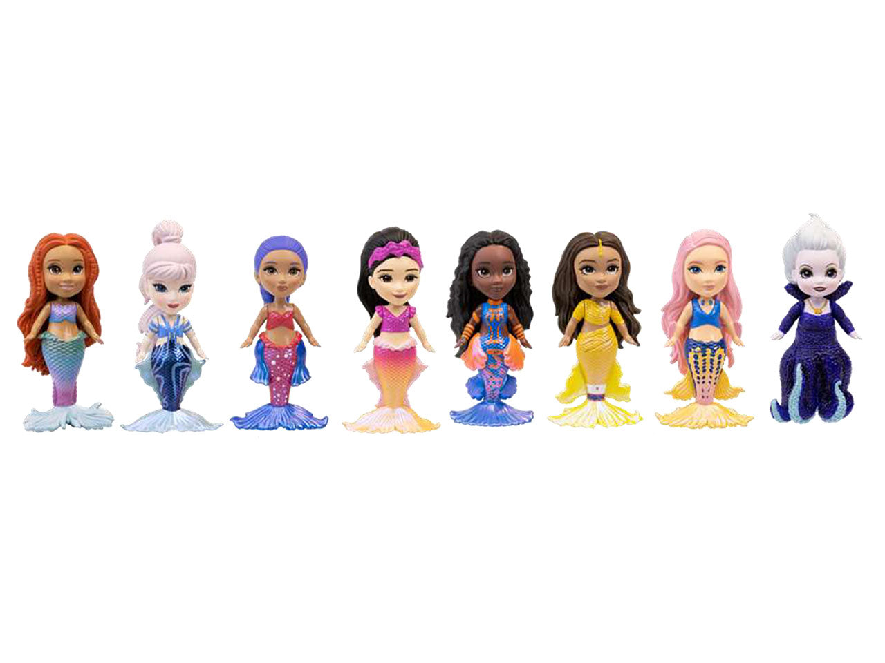 La sirenetta movie bambola mini fashion doll 7cm
