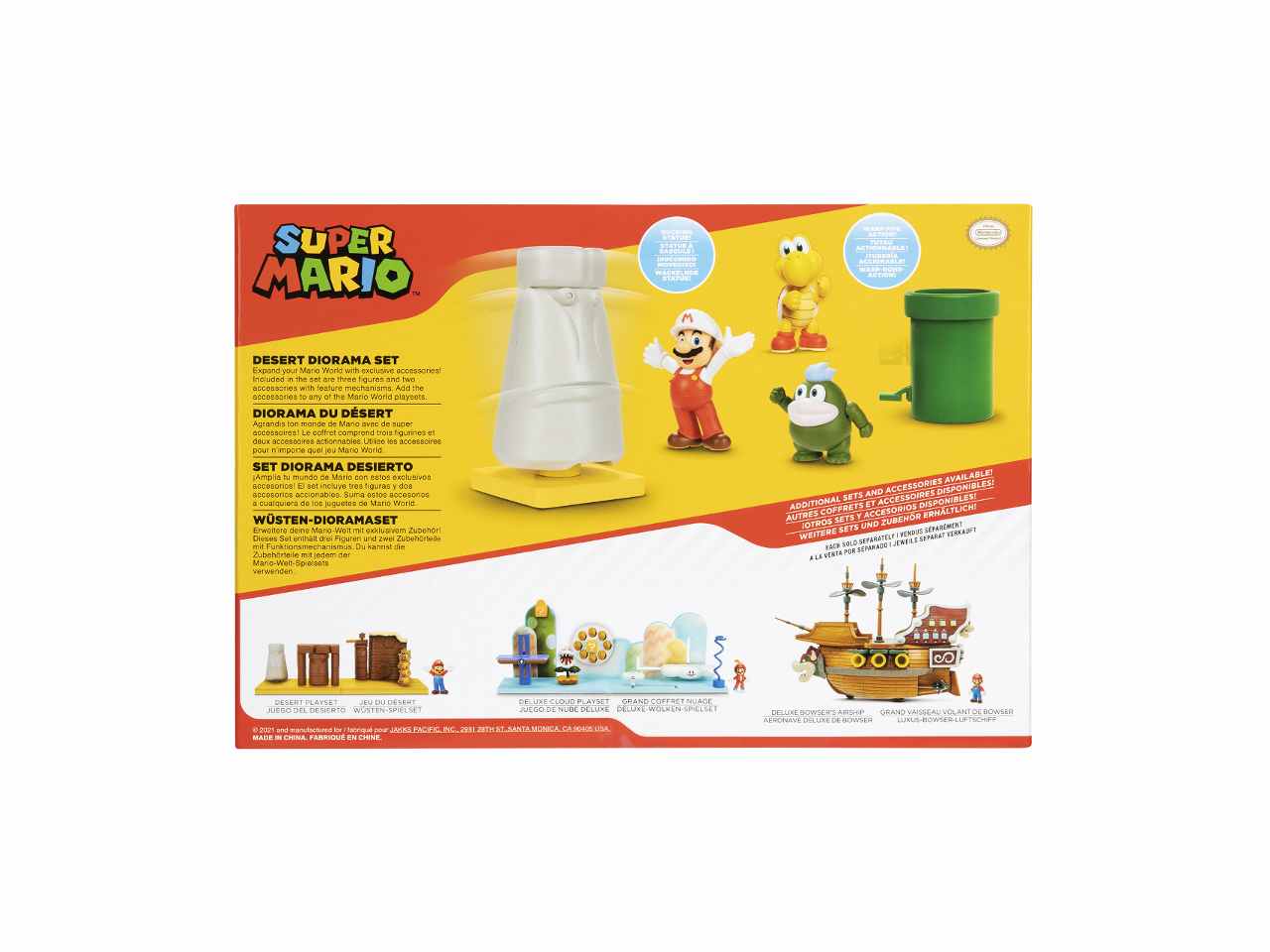 Super mario set desert diorama 406174