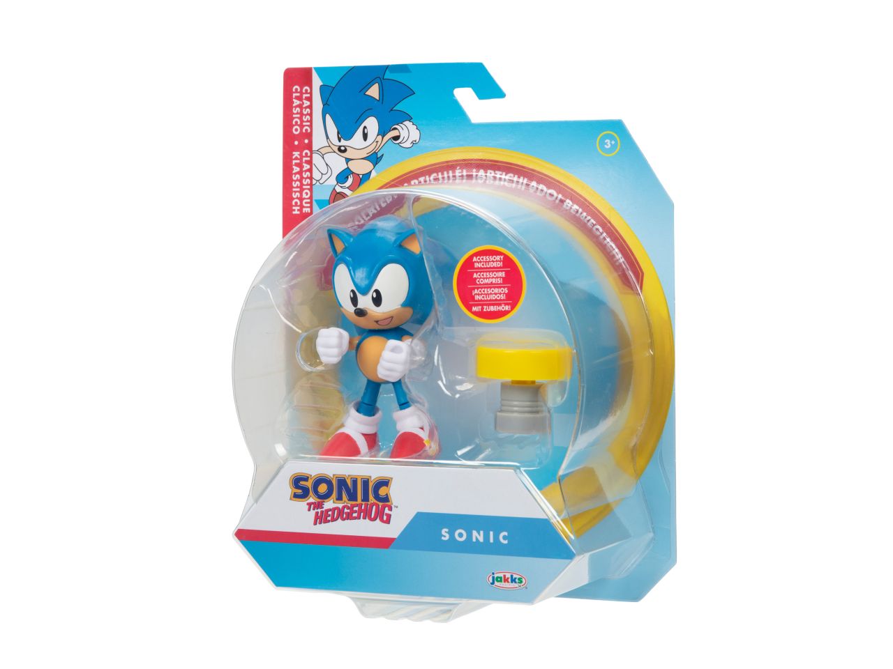 Sonic personaggio articolati 10cm con accessorio