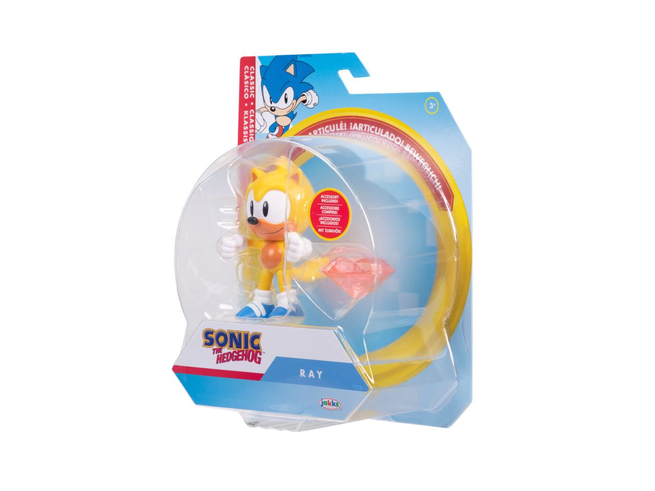 Sonic personaggio articolati 10cm con accessorio