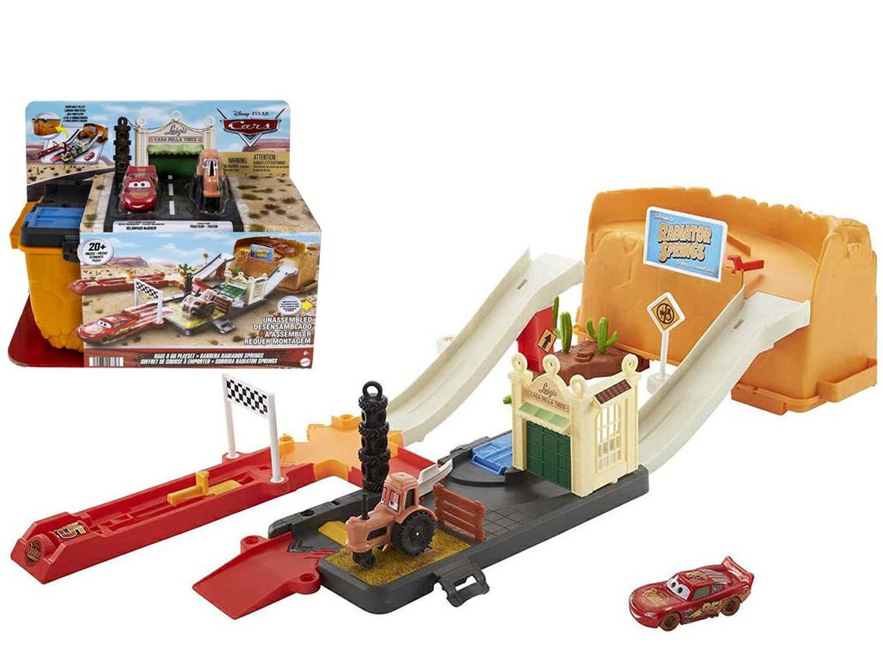 Cars corsa radiator springs playset