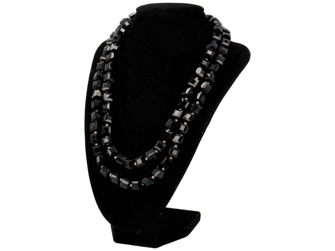 Collana corta doppio giro cube