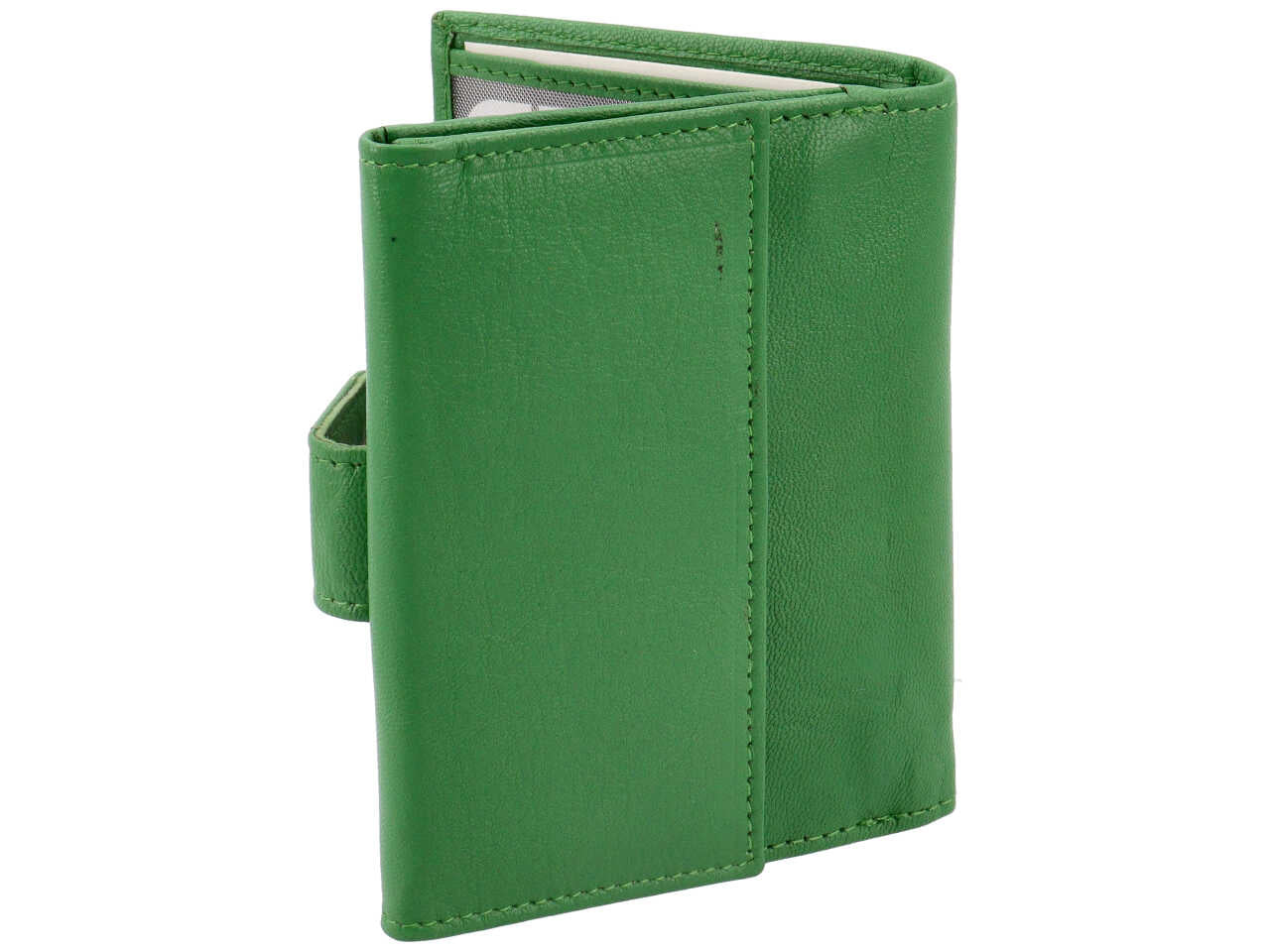 P.fogli uomo pelle verde be-305