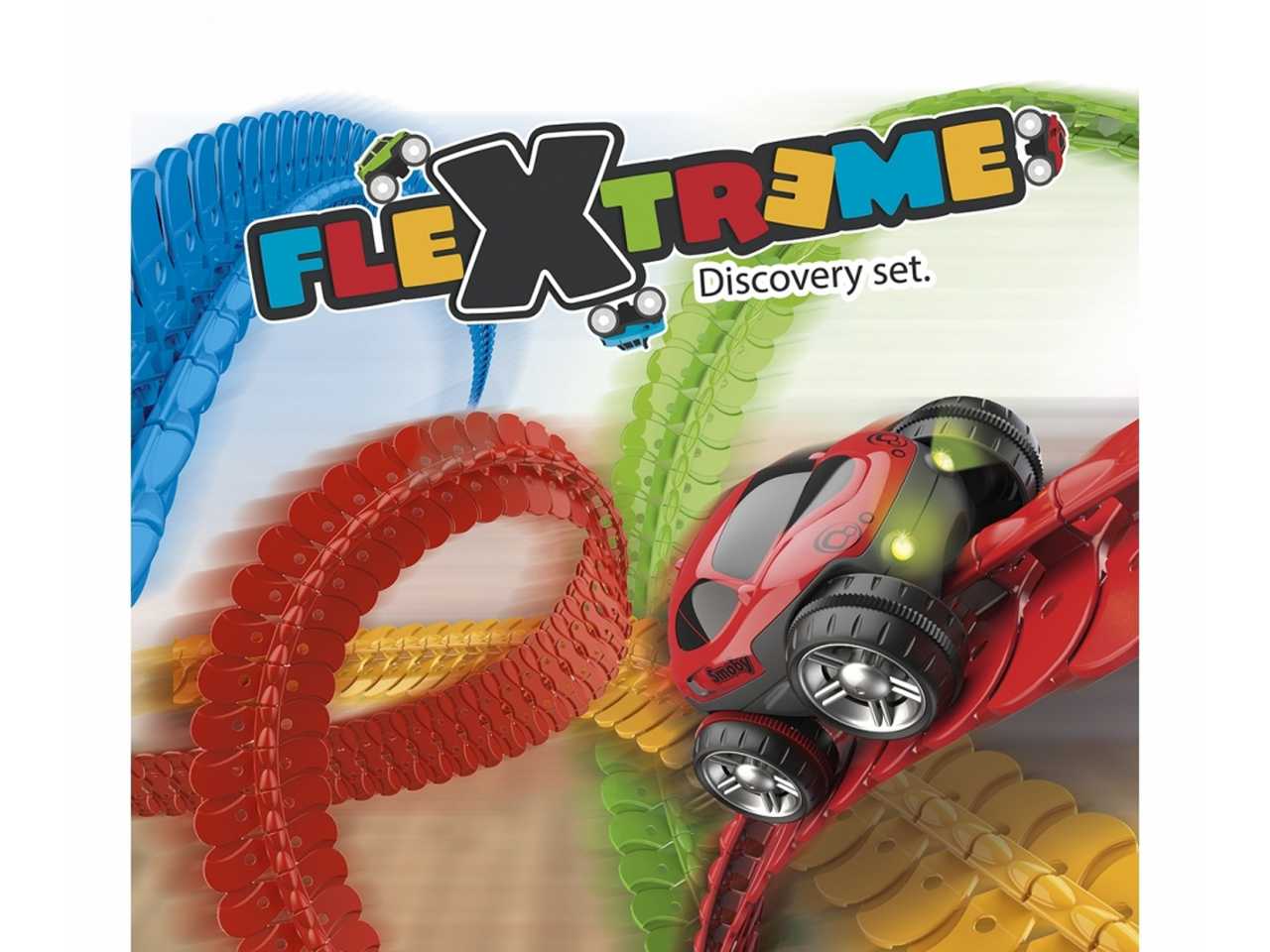 Flextreme discovery set pista 184 pezzi 7600180902