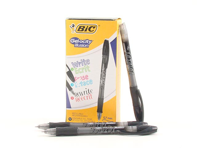 Penna gel-ocity illus nera - 12 pezzi