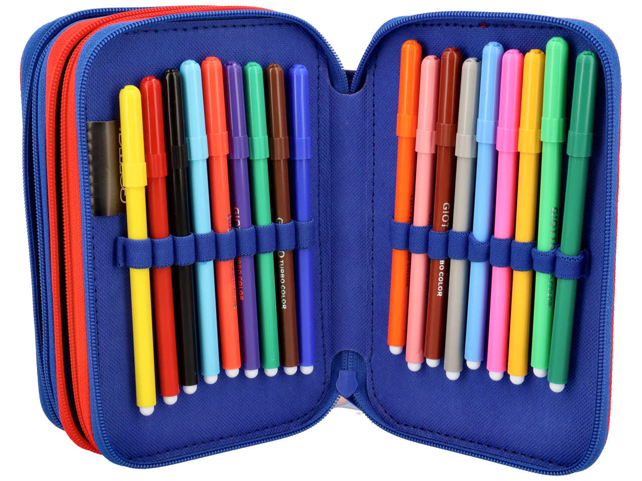 Astuccio con 3 zip sonic premium