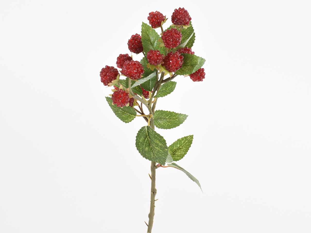 Lampone ramo 40cm rosso