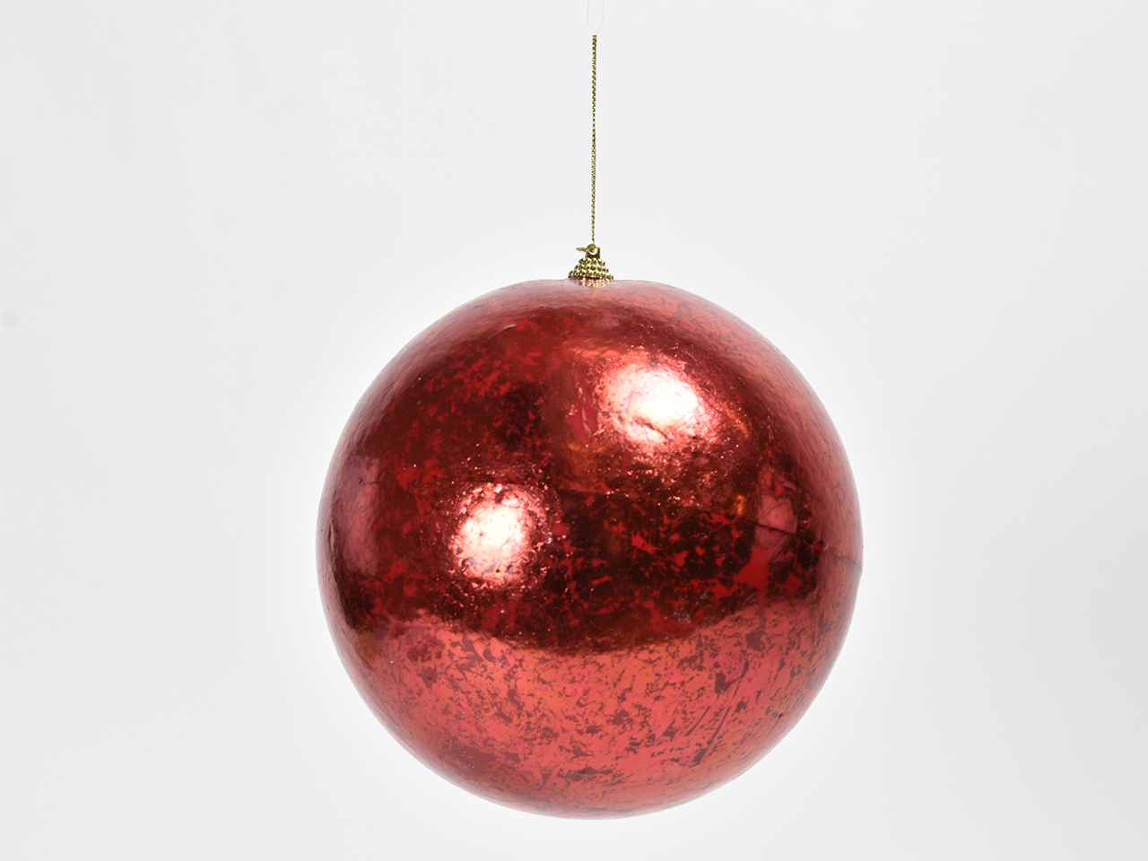 Palla di natale d.20cm rossa