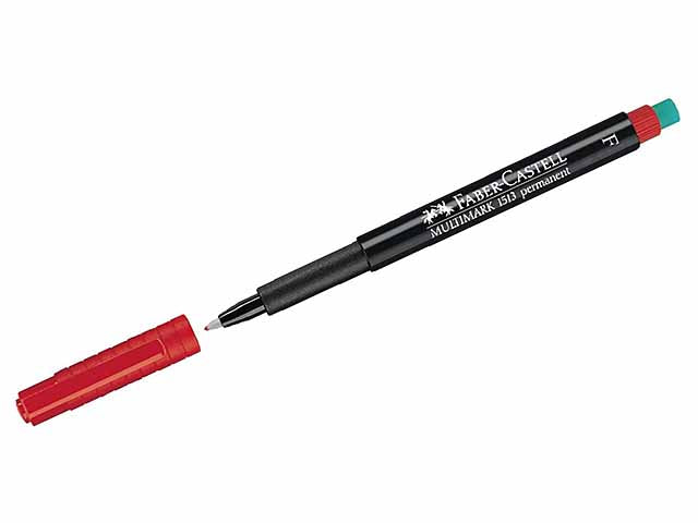 Marcatore rosso tratto 0.6mm 10 pezzi
