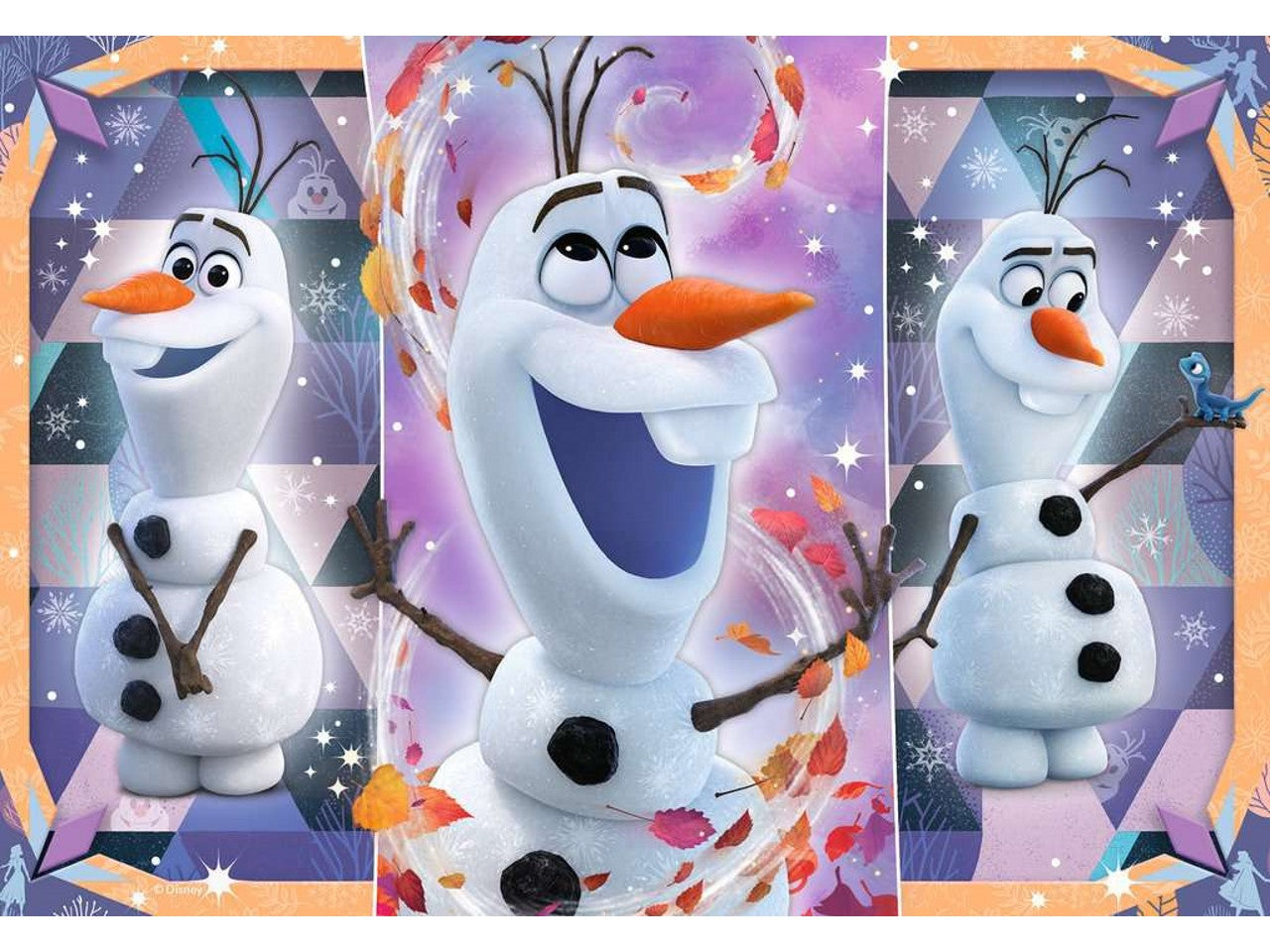 Puzzle 2x12 pezzi frozen 2 olaf 05153