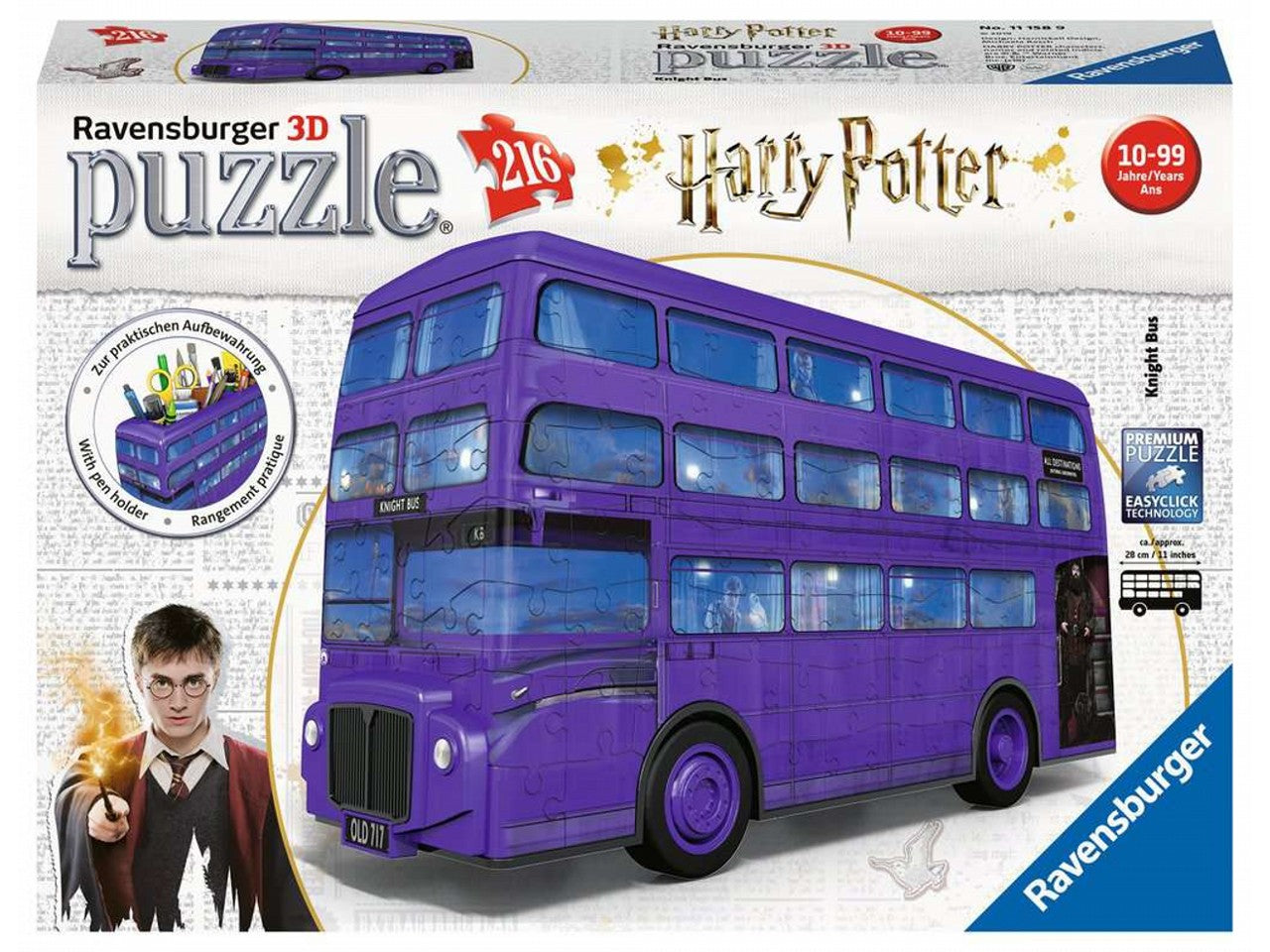 Puzzle 3d london bus harry potter 11158 9