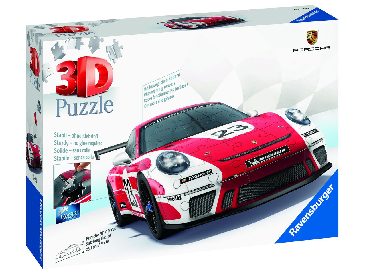 puzzle 3d porche salzburg