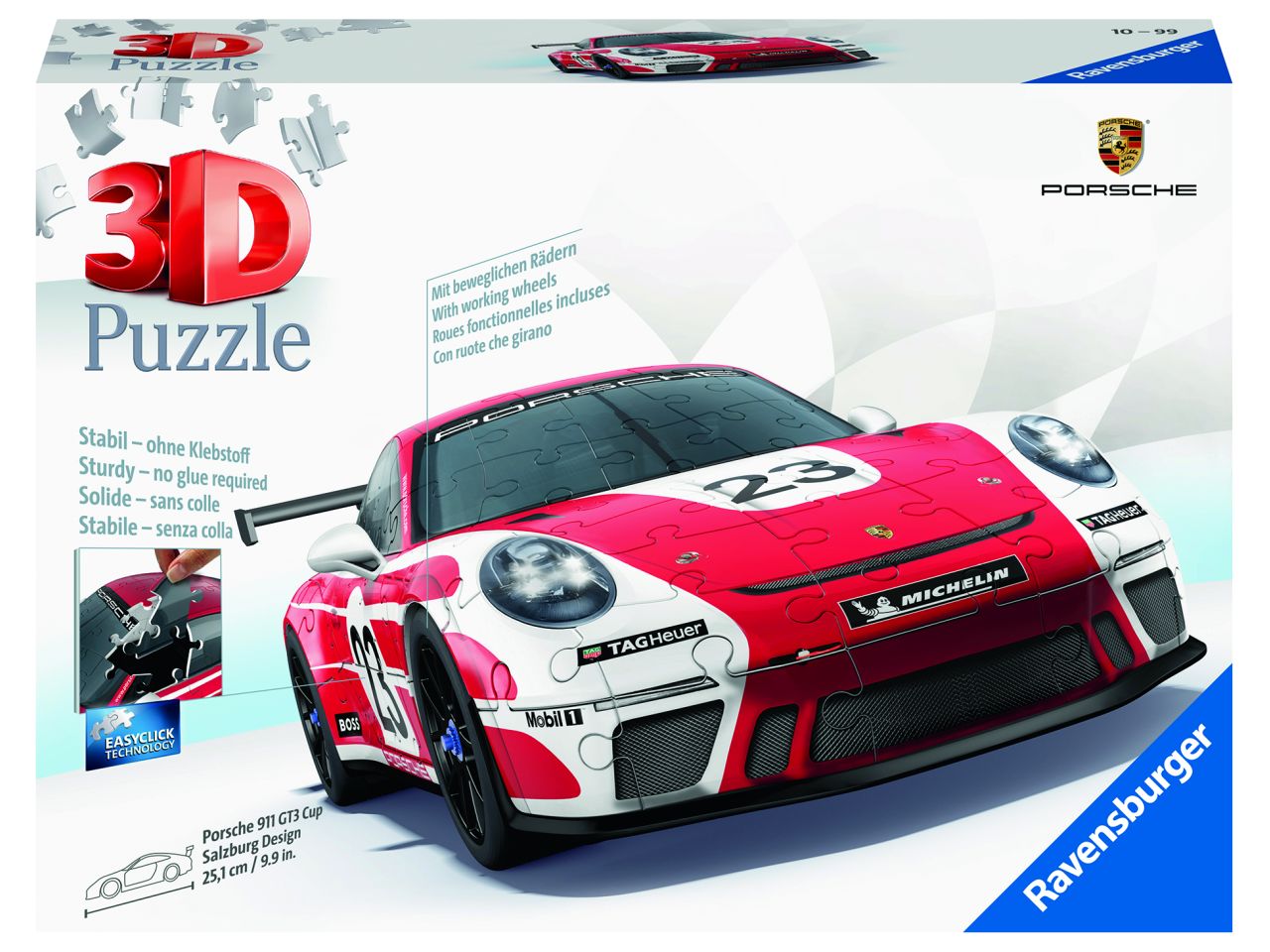 puzzle 3d porche salzburg