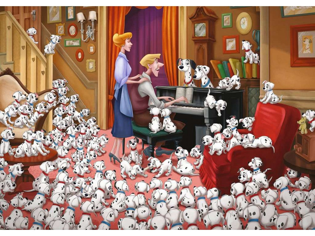 Puzzle 1000 pezzi disney la carica dei 101 13973