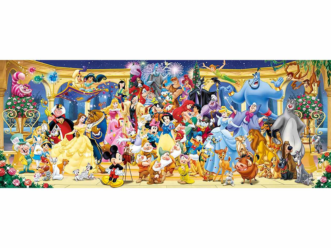 Puzzle 1000pz panorama: disney 15109