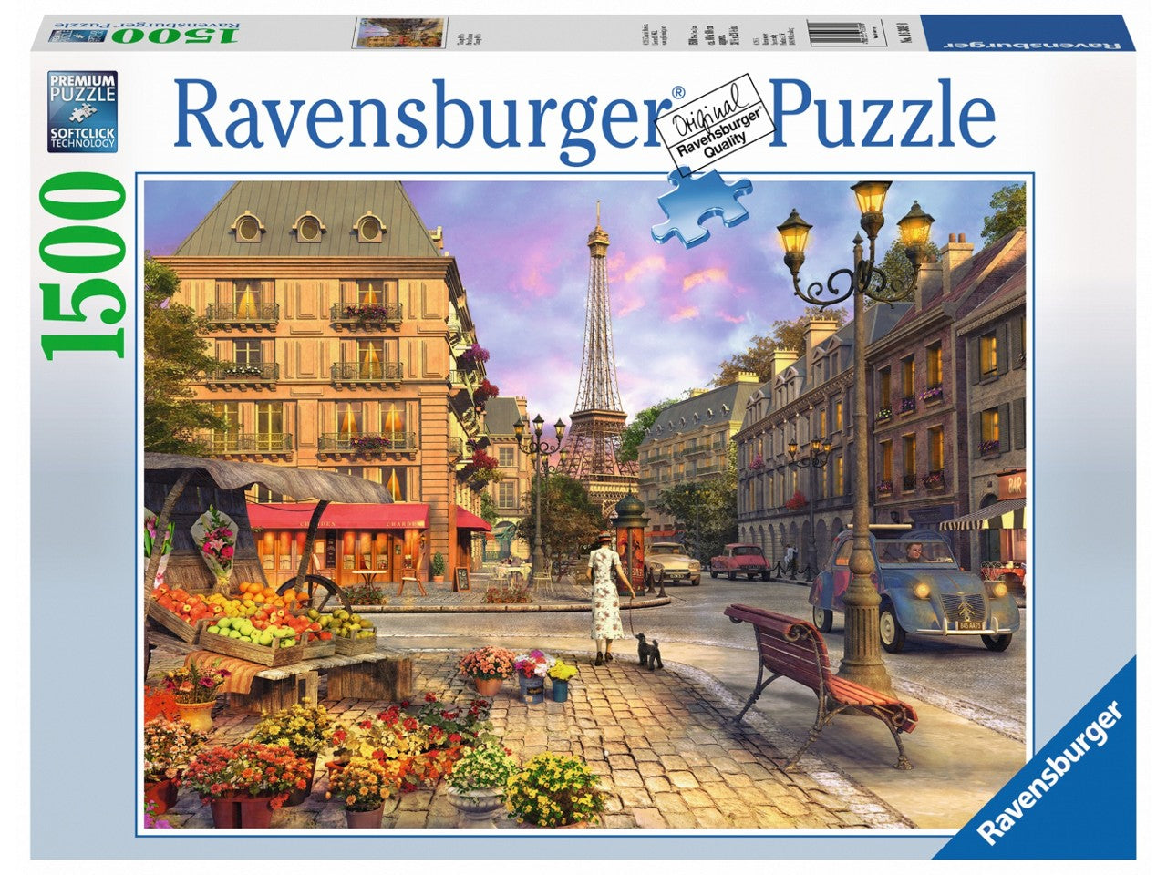 puzzle 1500 pezzi vintage paris 16309 0