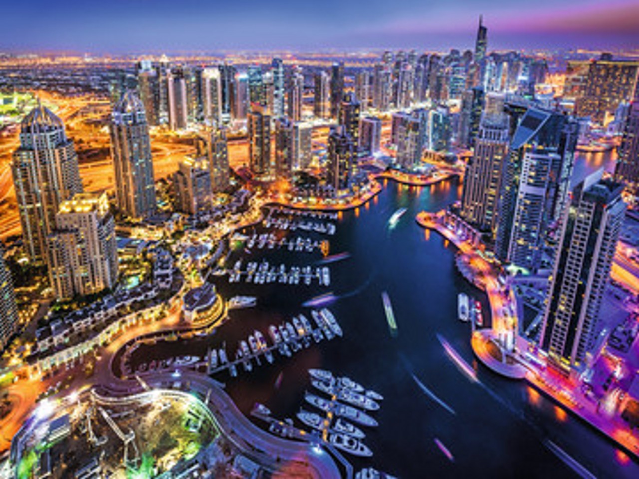 Puzzle 1500 pezzi dubai nel golfo pers.16355 7
