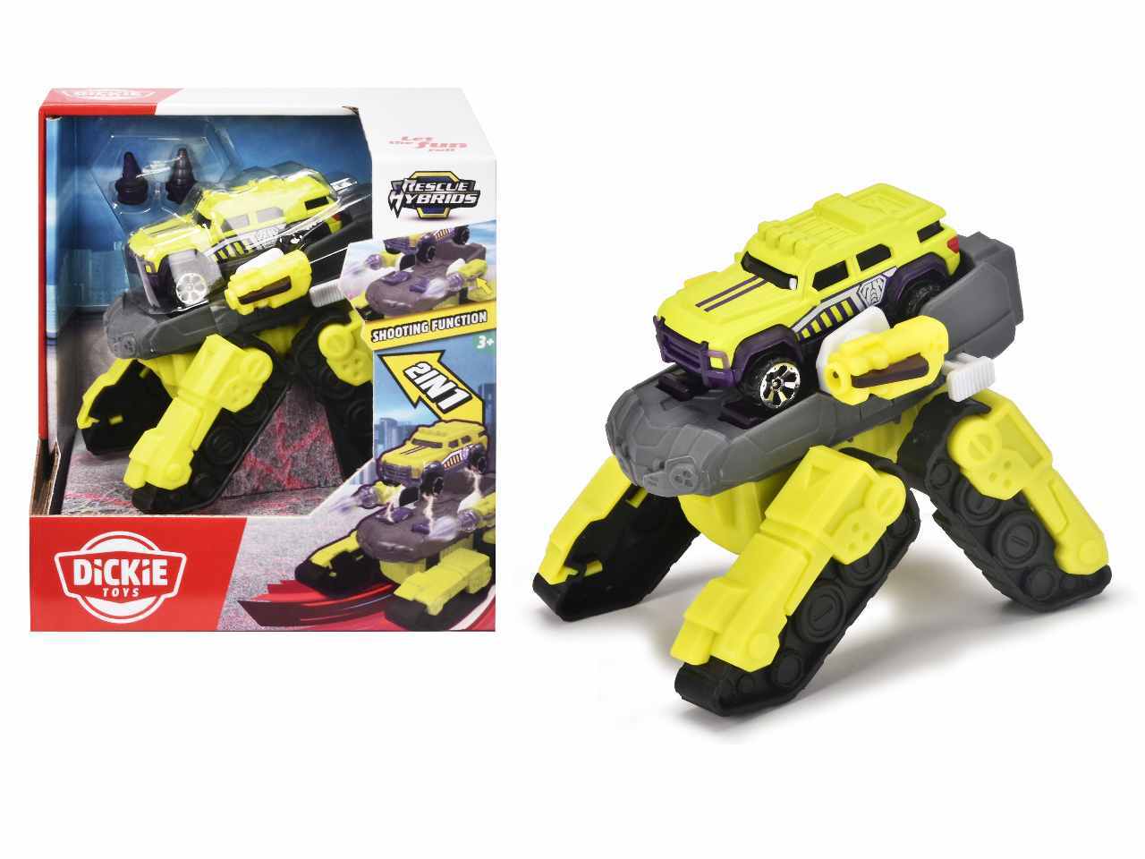 Spider tank 11cm c/die cast 1:64 203792002