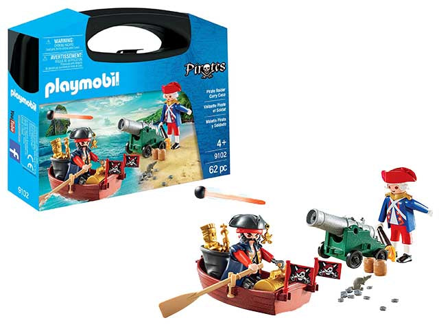 playmobil nuove valigette pirati 9102