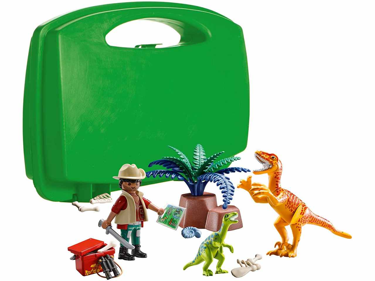 Playmobil carriyng case large dinosauri 70108