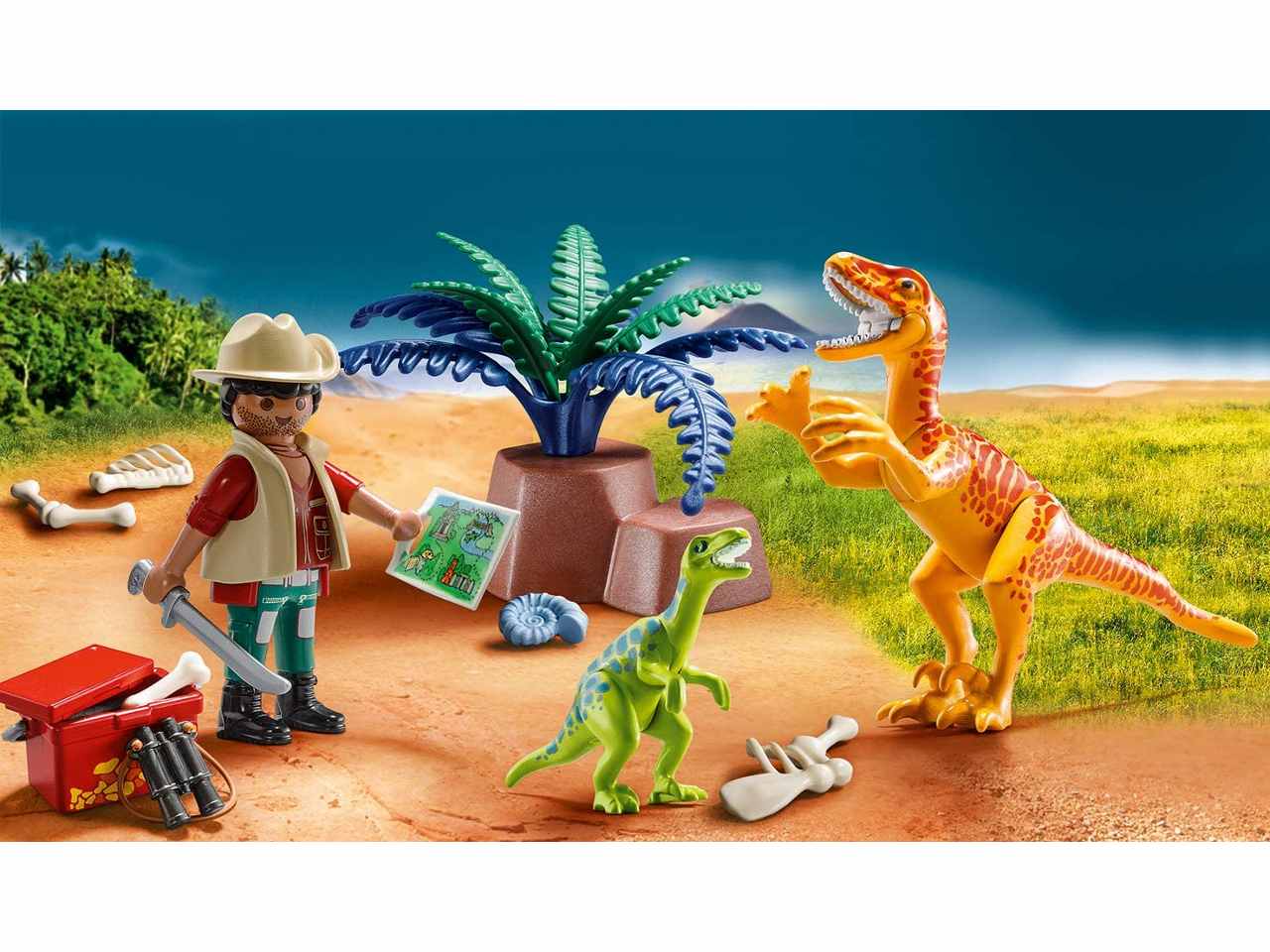 Playmobil carriyng case large dinosauri 70108