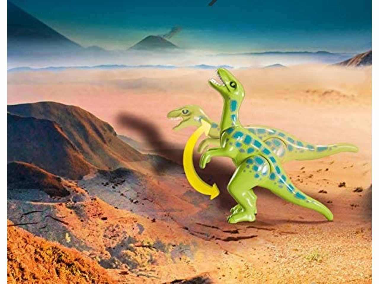 Playmobil carriyng case large dinosauri 70108