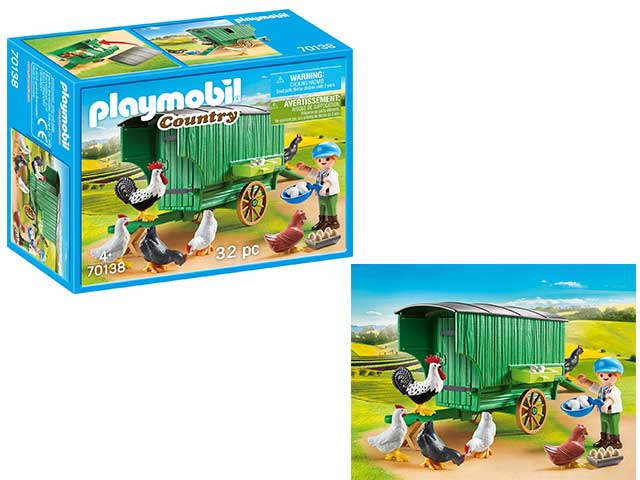 Playmobile fattoria pollaio 70138