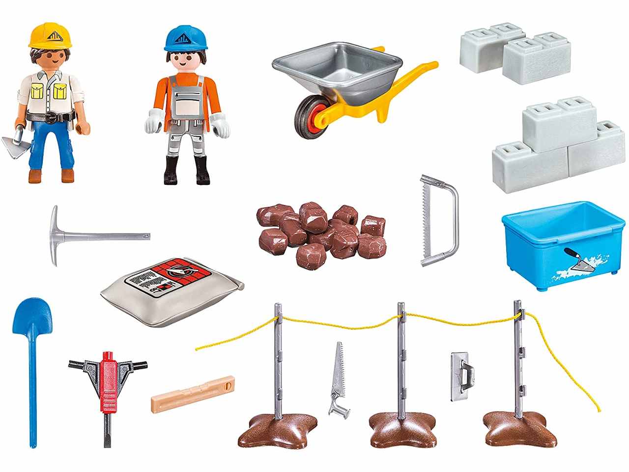 Playmobil carrying case construc.70528