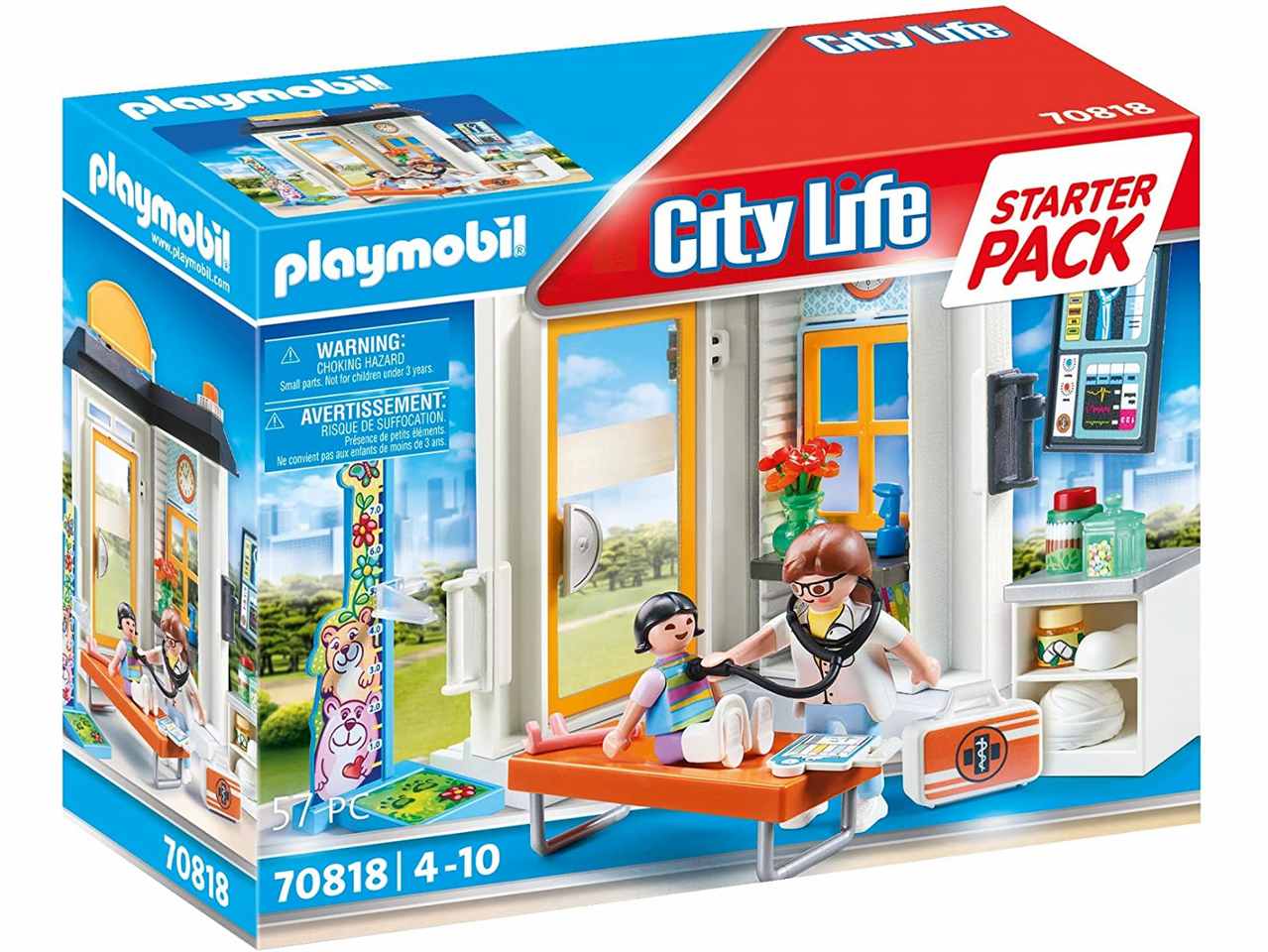 Playmobil pediatra 70818