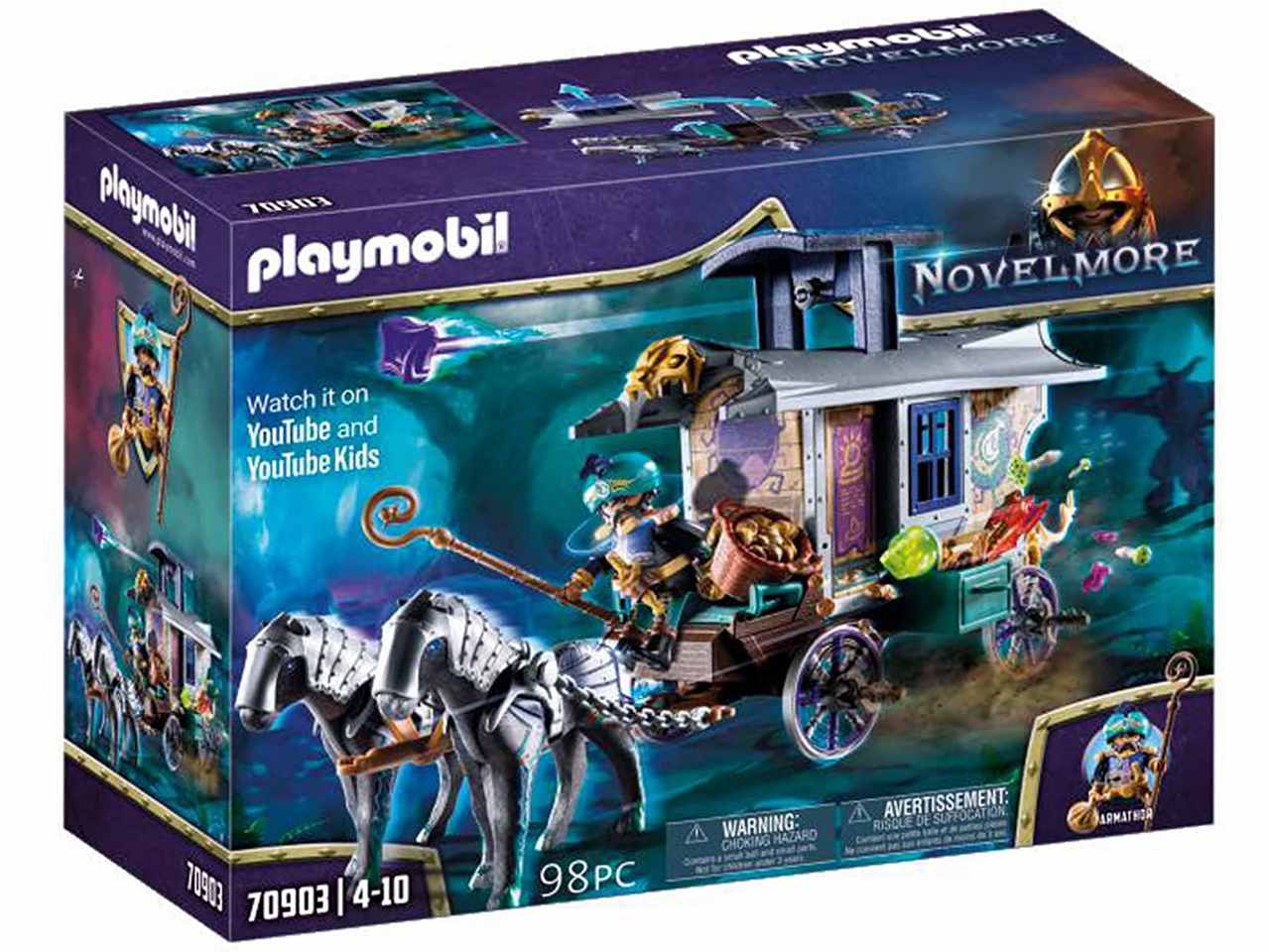 Playmobil violet vale carrozza del mer.70903$