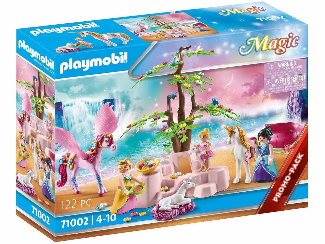 Playmobil carrozza c/unicorno 71002