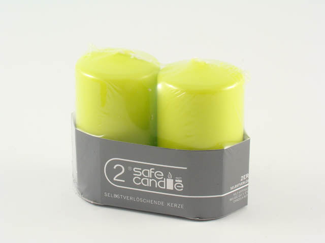 Candela moccolo colorata 88 2pz lim.8-f10060-2