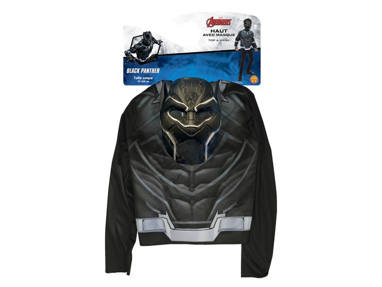 Rubies black panther top e maschera