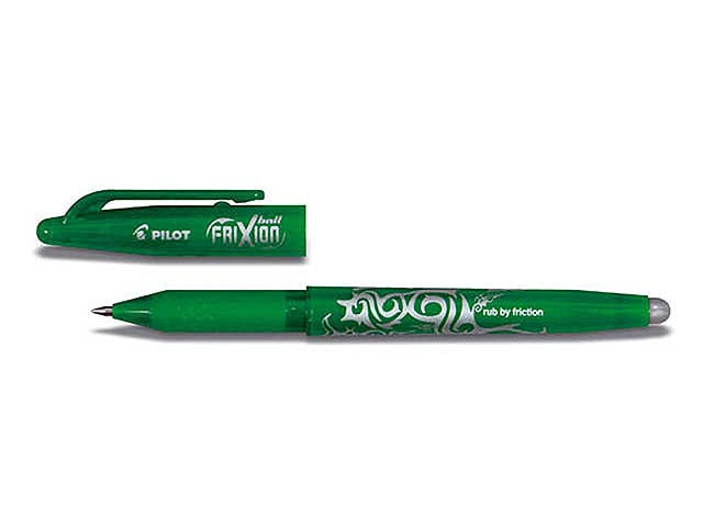 Penna sfera frixion ball 12 pezzi verde