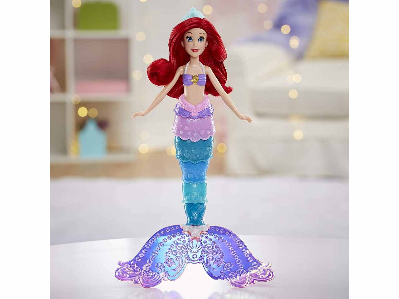 Disney princess rainbow reveal ariel