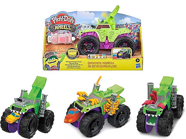 Play-doh chompin monster truck f13225l00