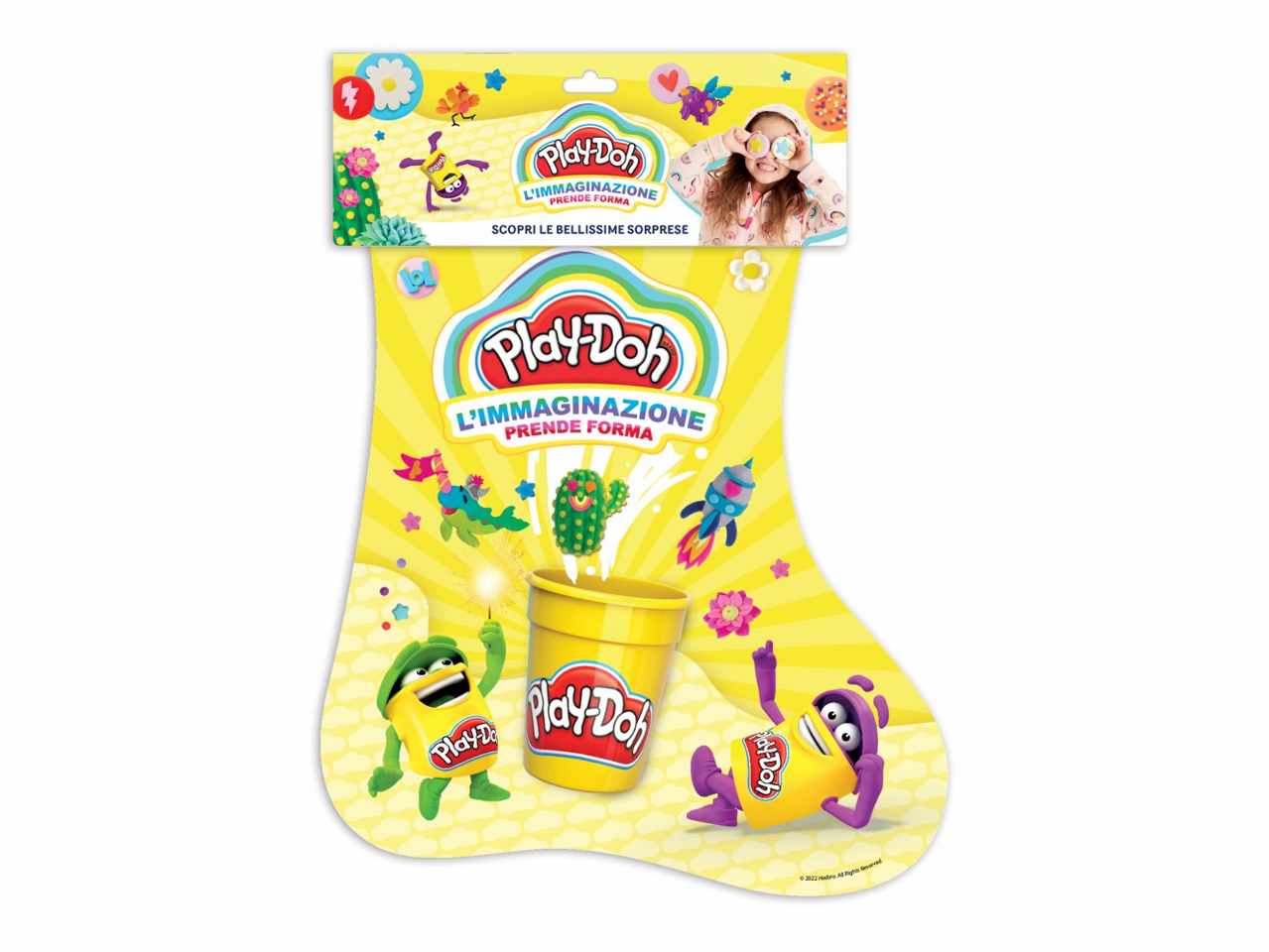 Calza play doh 2023