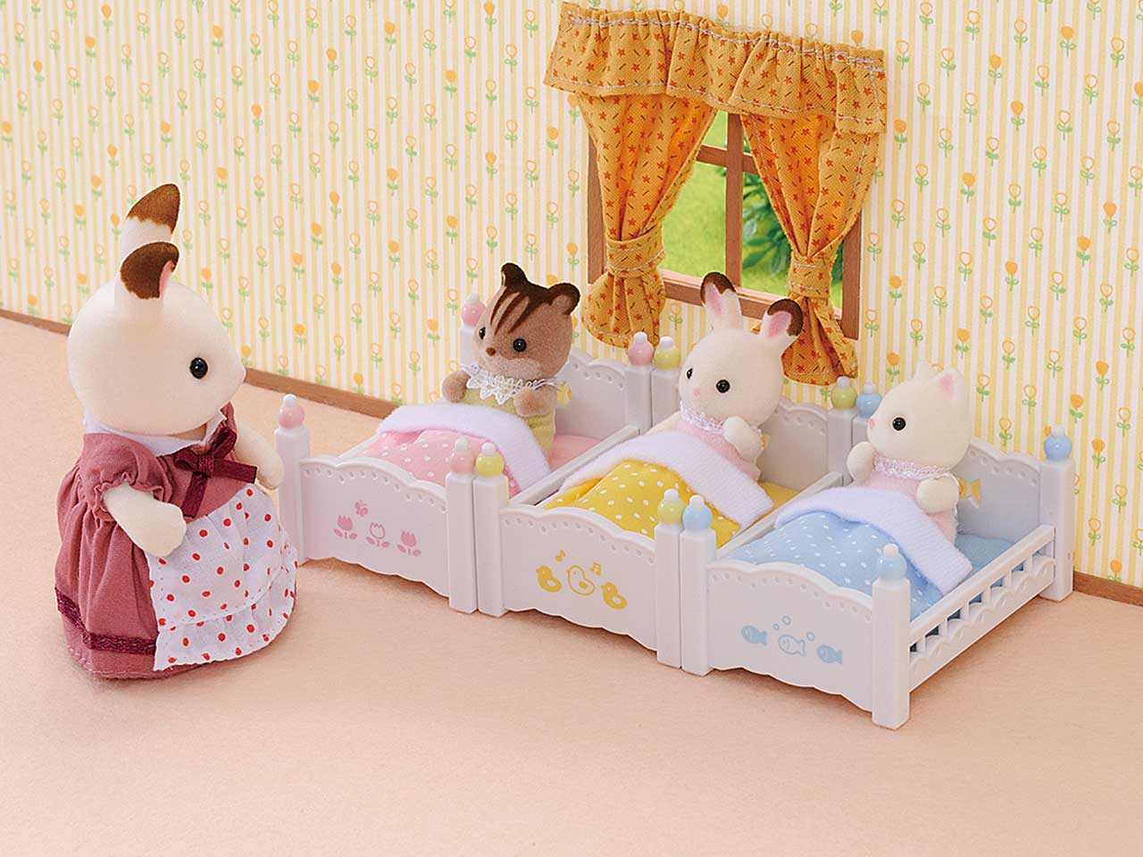 Sylvanian families letto a castello triplo 4448