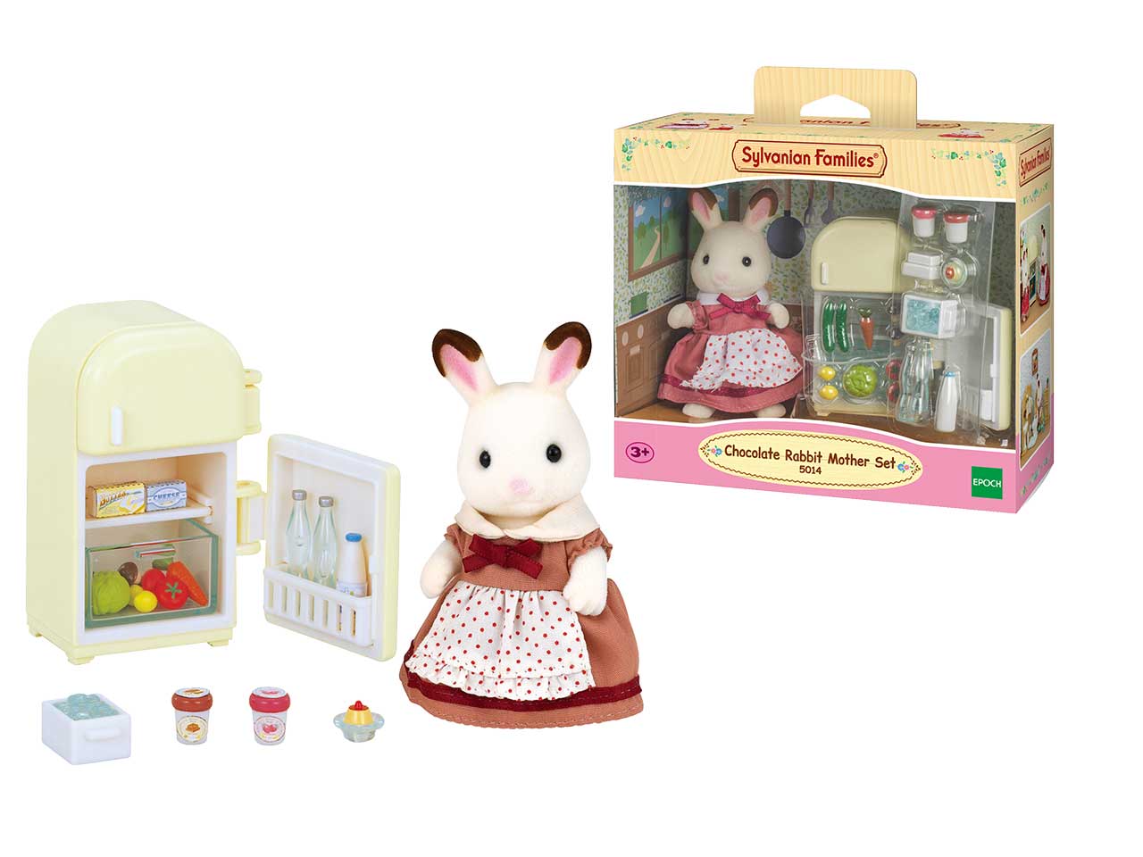 Sylvanian families mamma coniglio e frigo 5014